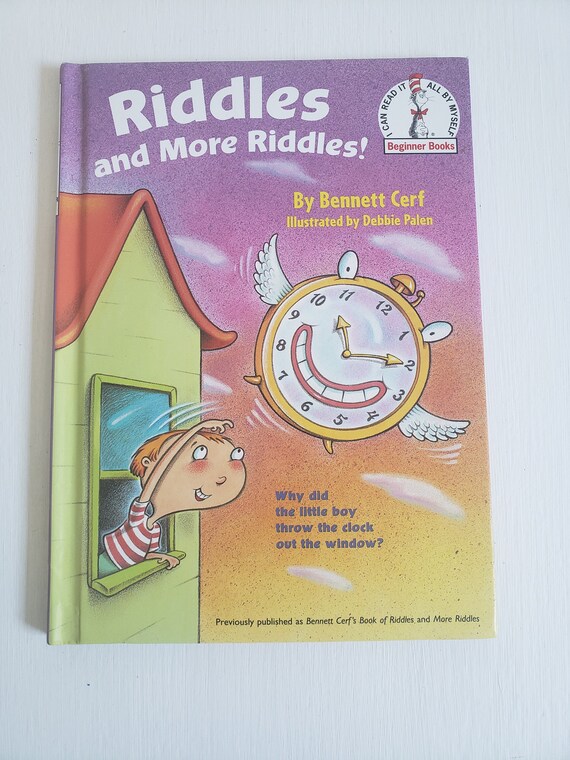 Vintage Riddles & More Riddles by Bennett Cerf. Vintage - Etsy