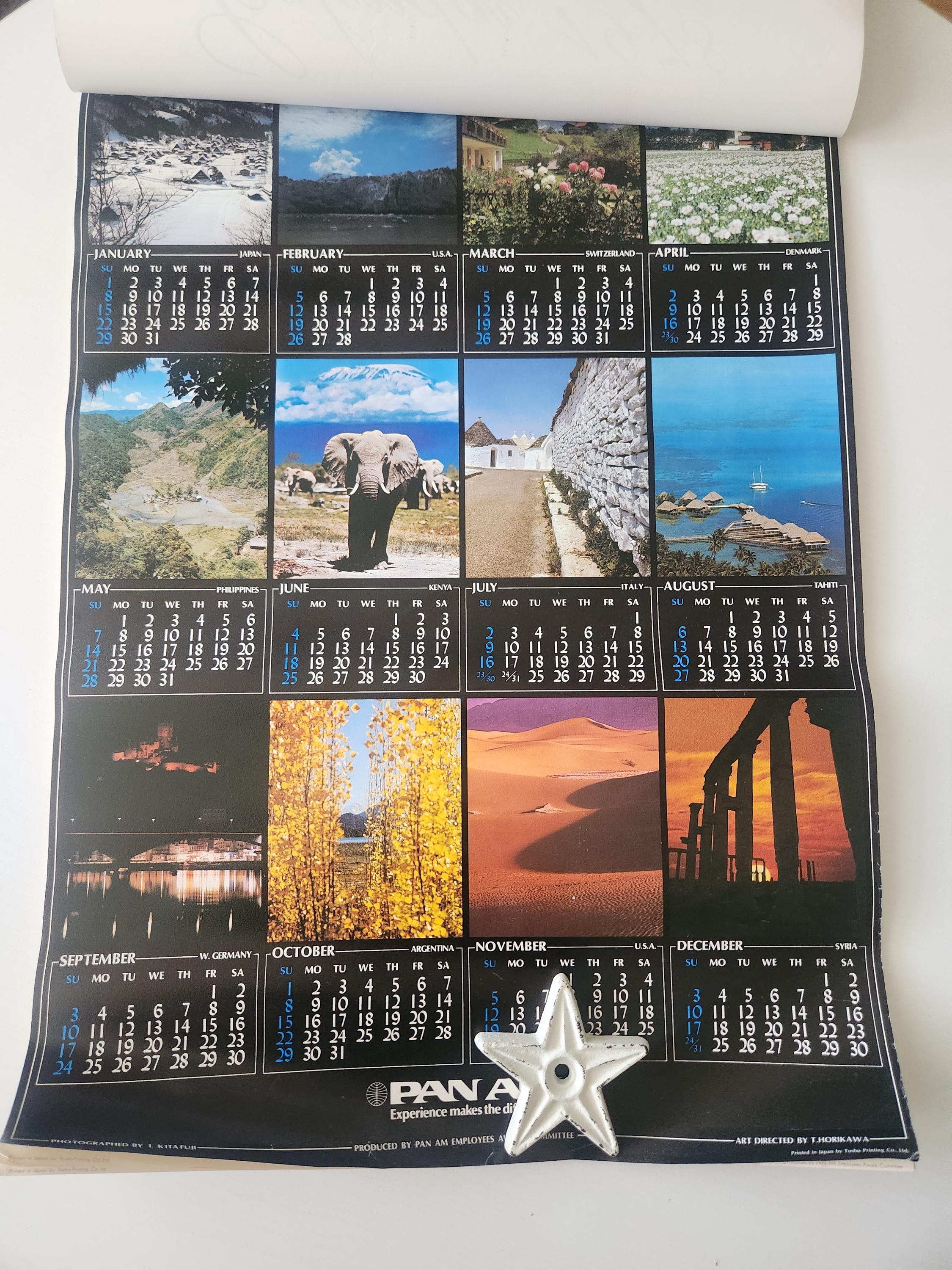 1976 Calendars - Etsy