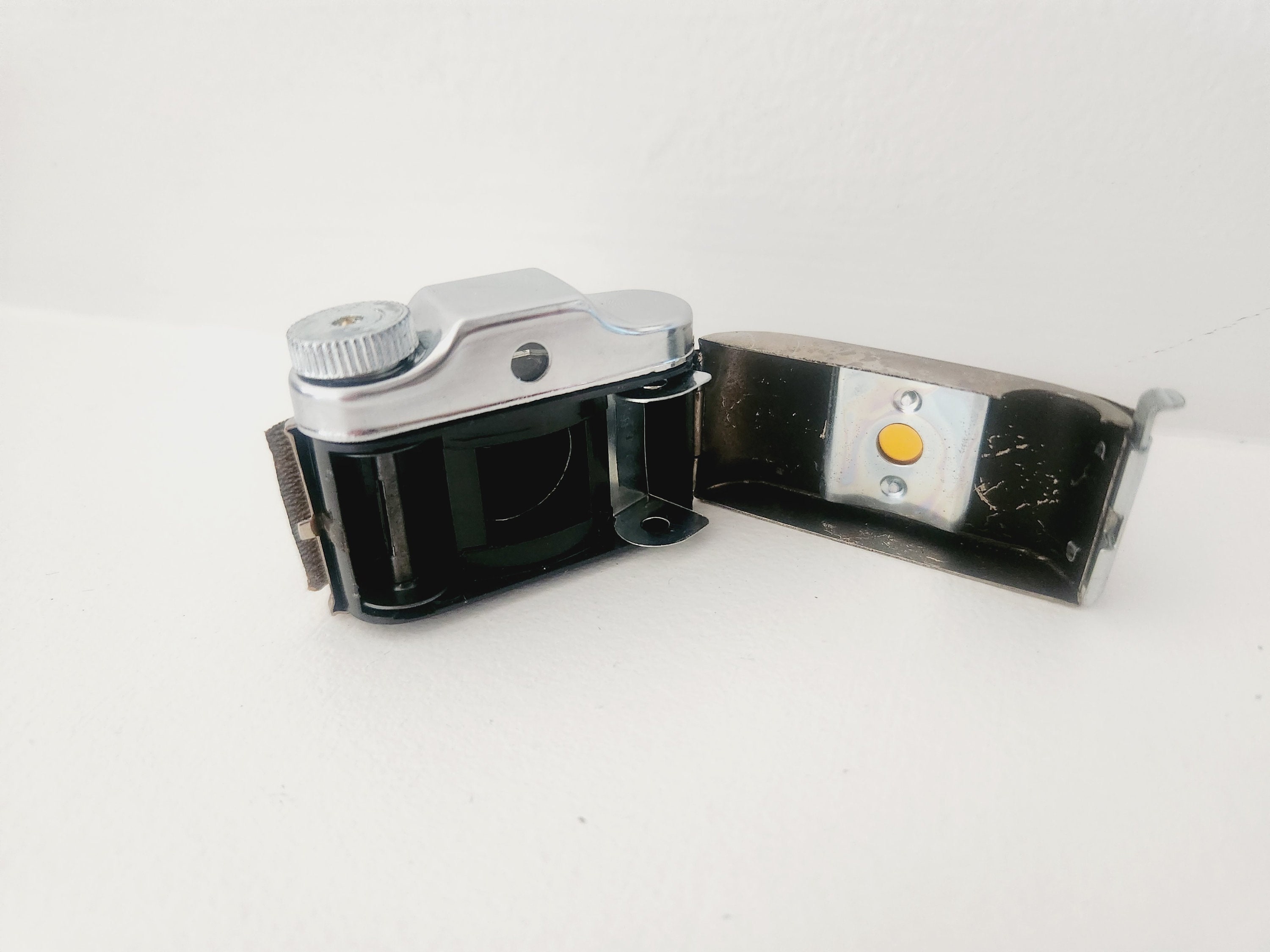 Crystar Camera Mini Spy Camera With Original Leather Case in