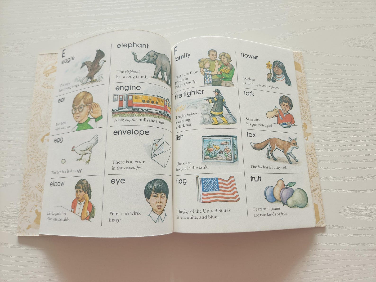 Vintage Little Golden Picture Dictionary – 1981 Children's Book - Etsy