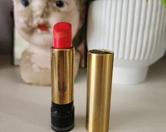 Vintage Aileen Mechanical Servants Holly-Berry Lipstick – Gold Tube Vanity Decor