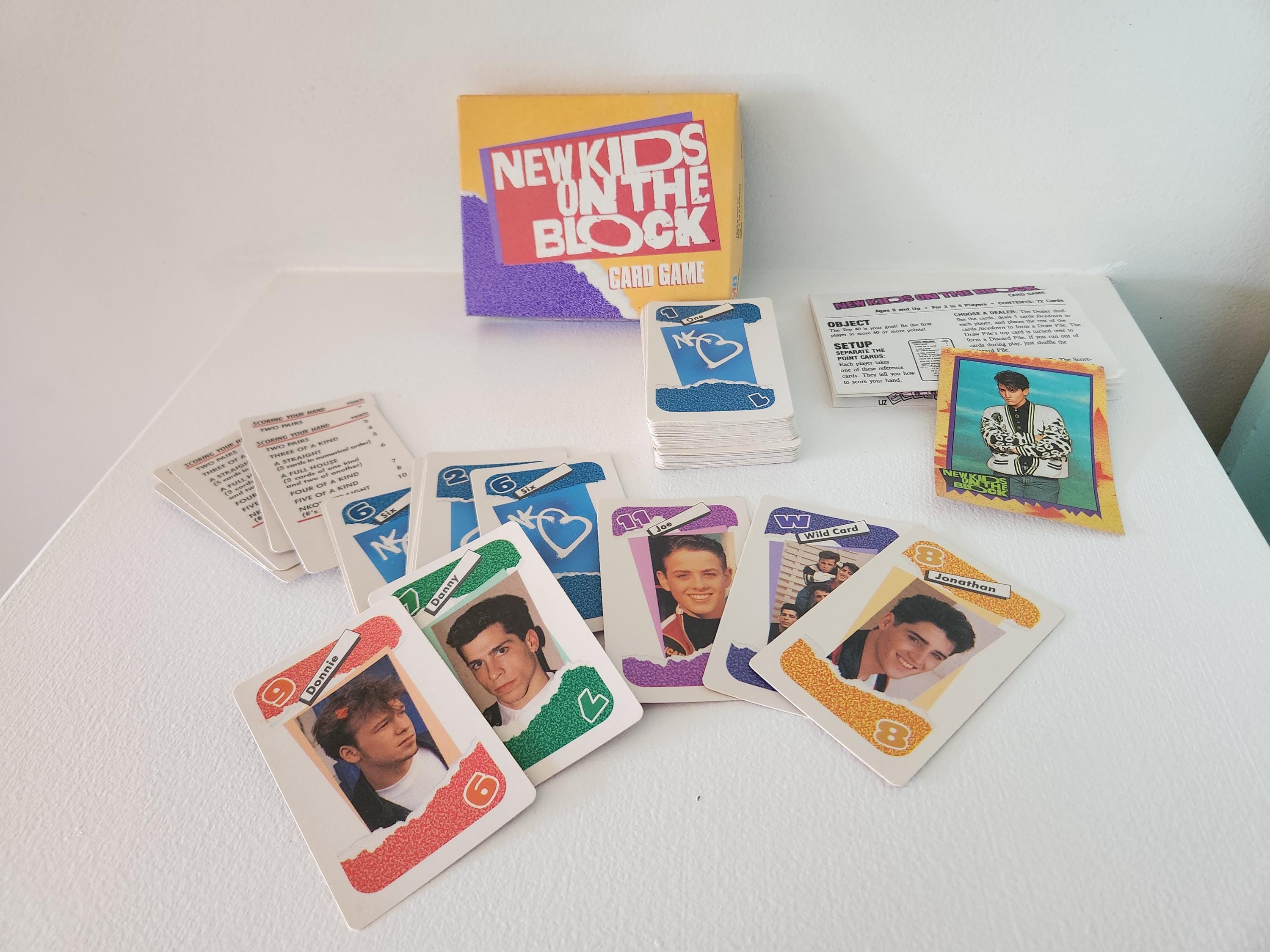 Vintage NKOTB Card Game – 1990s New Kids on the Block - Etsy