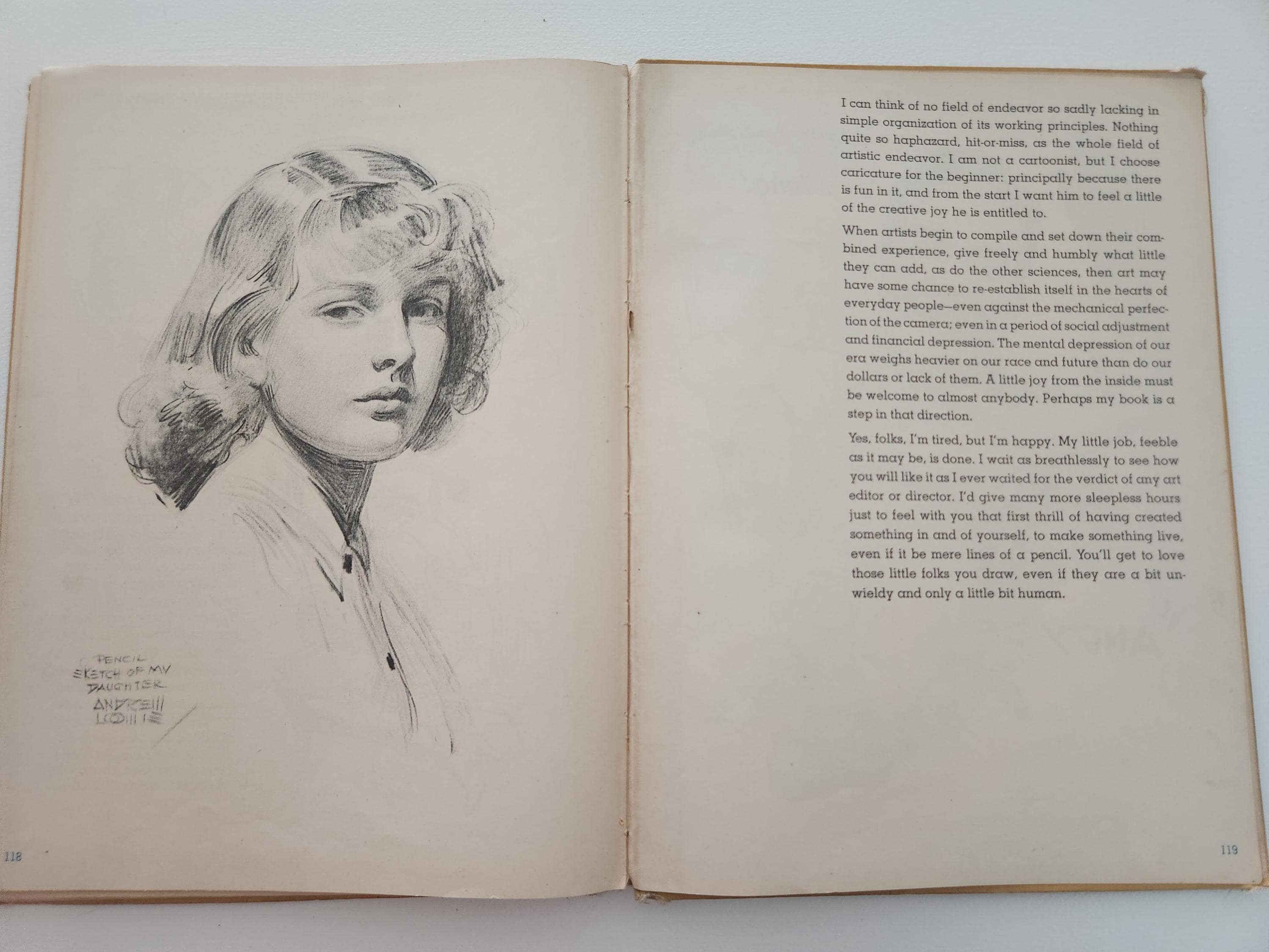 Fun With A Pencil by Andrew Loomis -- Learn How to Draw -- 1944