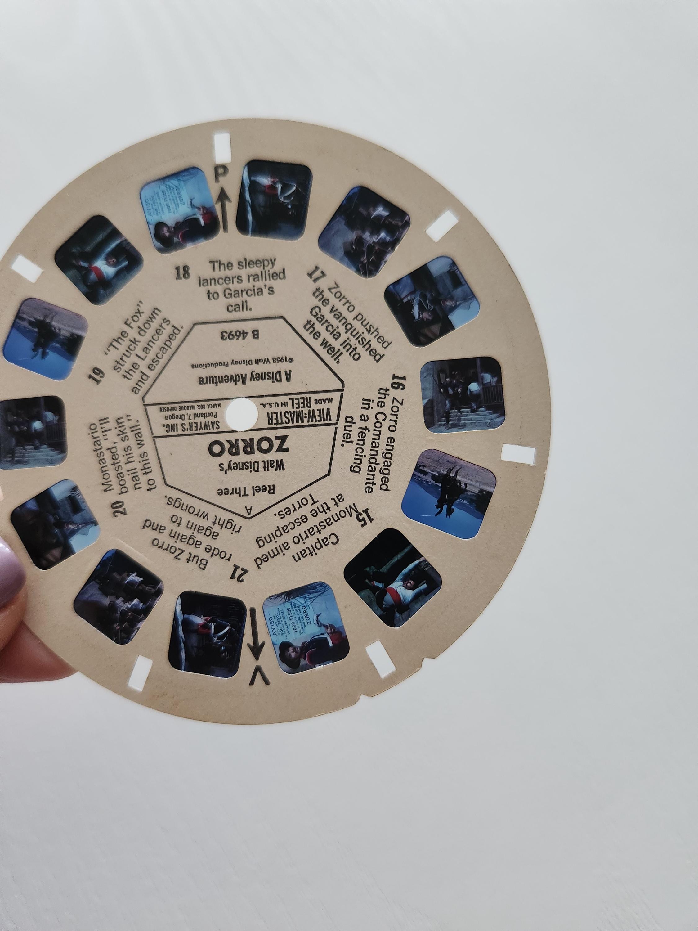 Vintage View-master Reels – Zorro Slides { 1958 } Nostalgia Toys