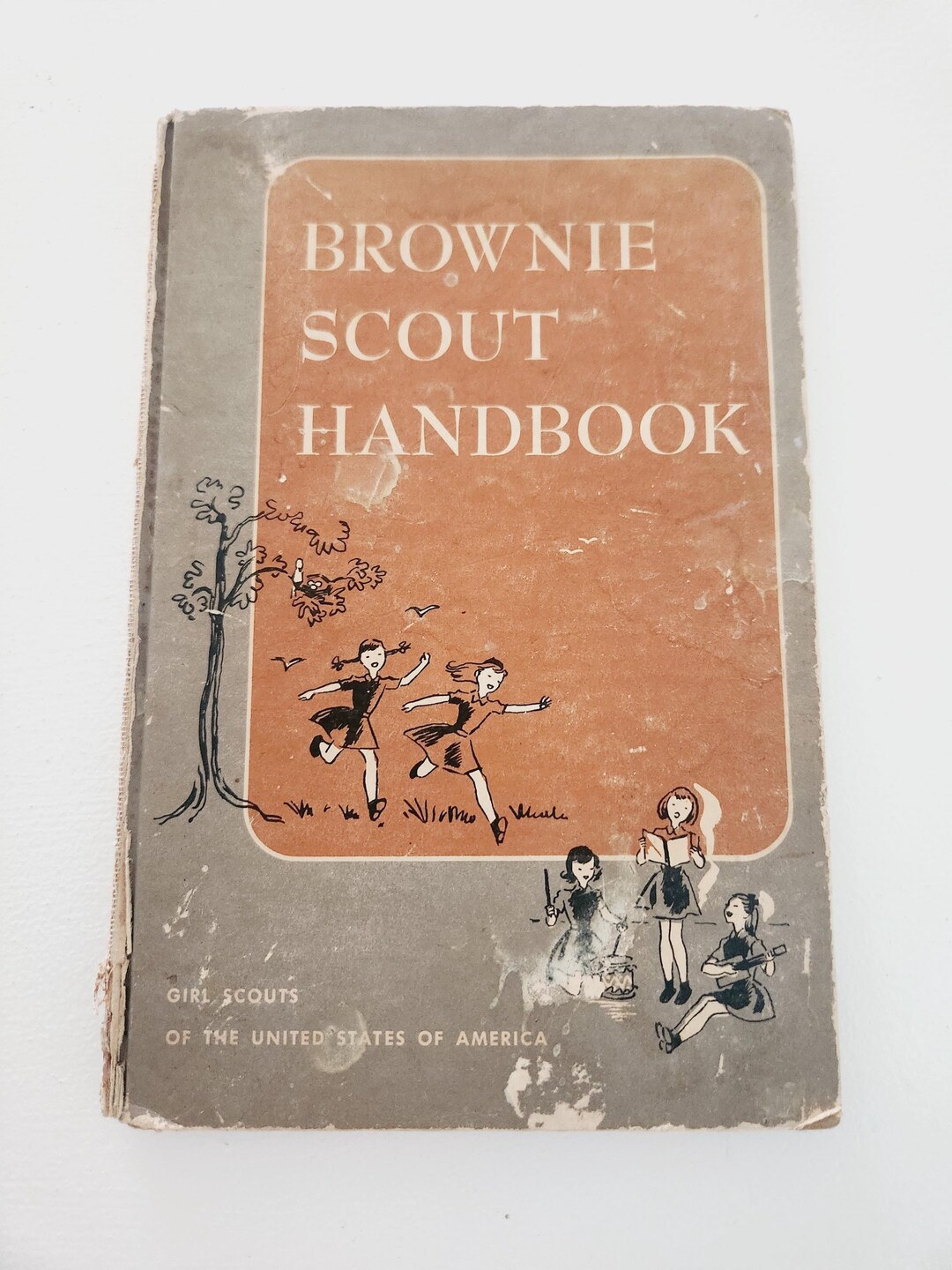 Vintage 1954 Brownie Girl Scout Handbook Girl Scouts Memorabilia Girl ...