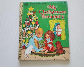 Vintage Little Golden Book: My Christmas Treasury, 1976 Edition