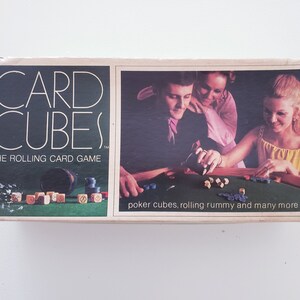 Card Cubes The Rolling Card Game Selchow & Righter Co. Card Cubes The Rolling Card Game Selchow & Righter Co.