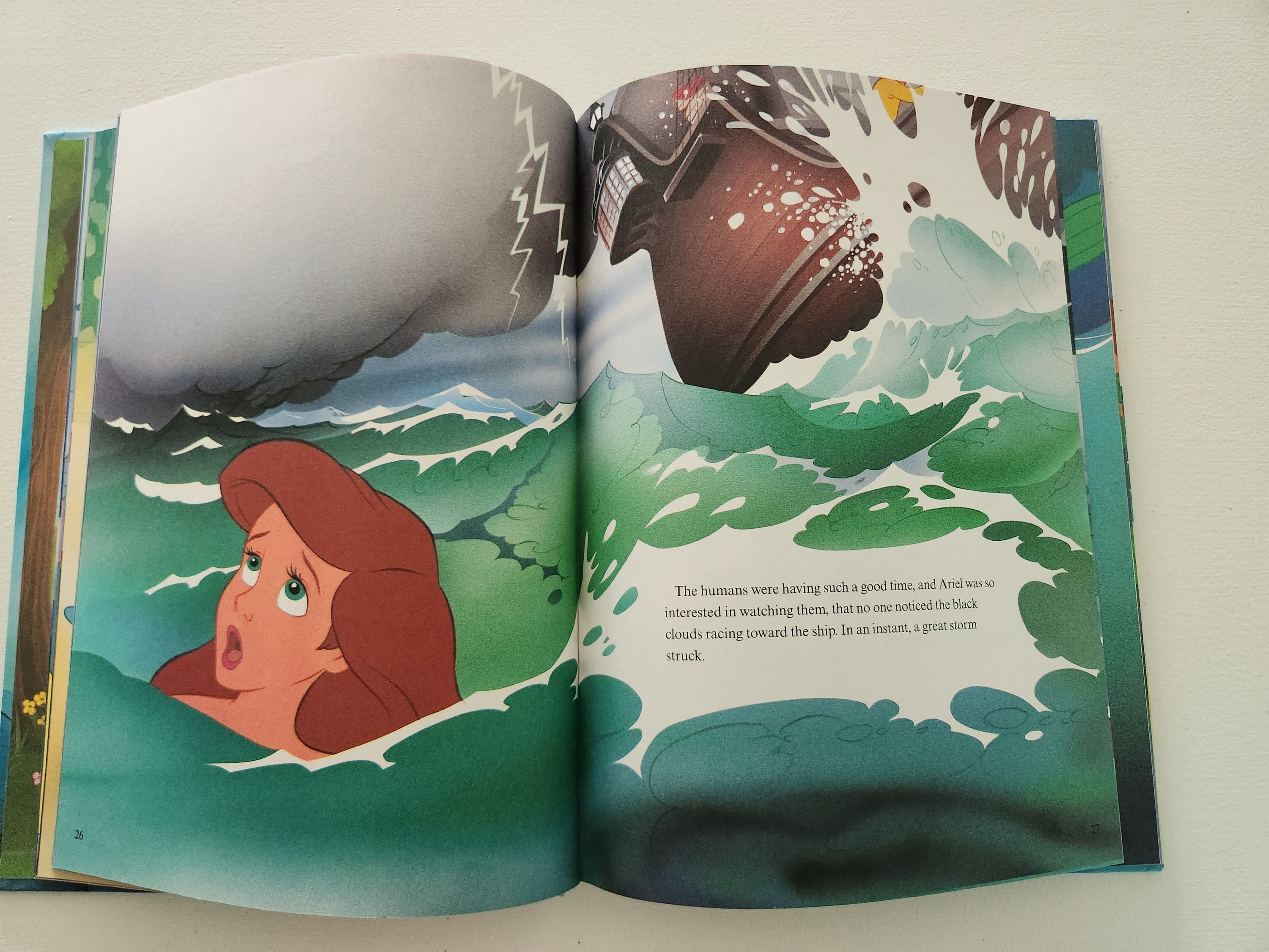 Walt Disney's the Little Mermaid --1994 Vintage Children's Walt Disney's the Little Mermaid --1994 Vintage Children's
