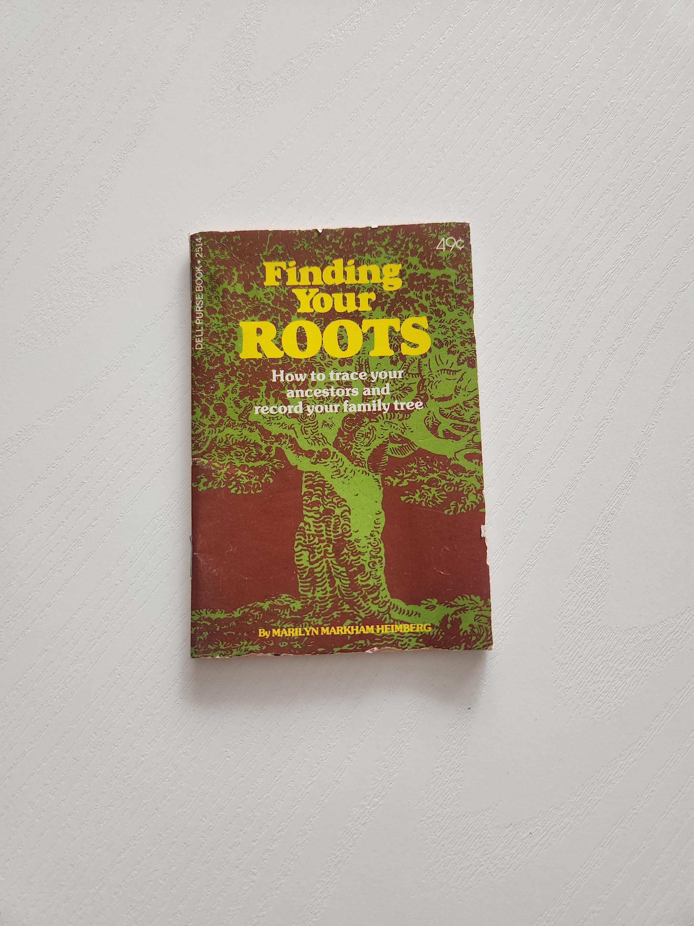 Finding Your Roots Vintage Paperback – 1978 Dell Purse Book - Etsy