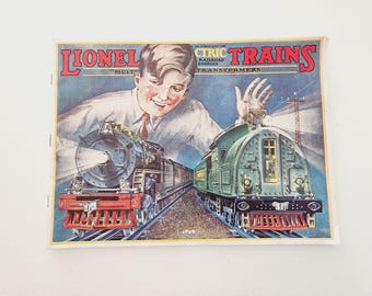 Lionel Trains 1929 Catalog With Eastern Prices { 1973 } Vintage Reproduction By Max Knoecklein -- Railroad Magazine -- Railroading