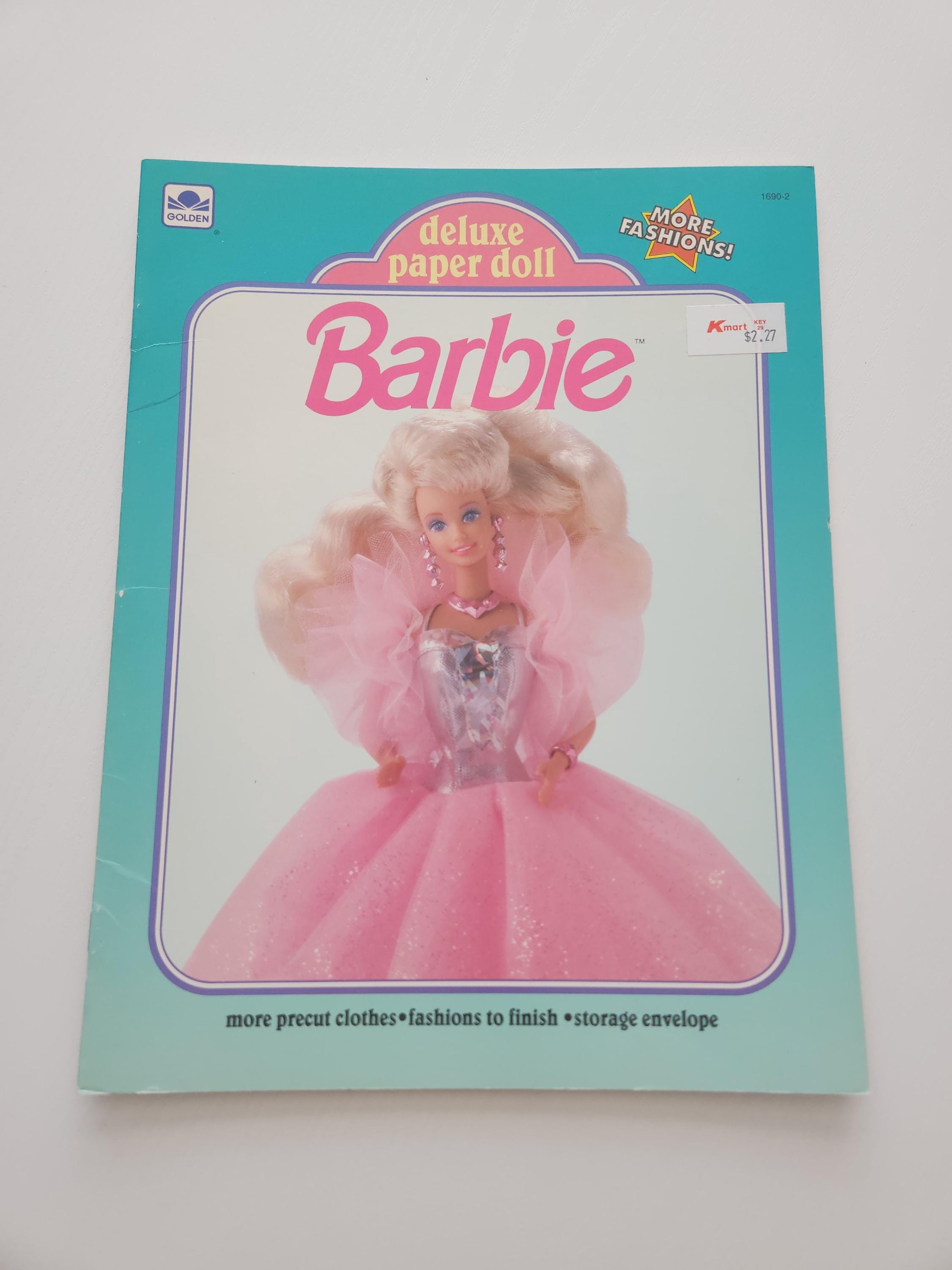 Barbie Paper Toy - Etsy