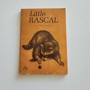 Little Rascal by Sterling North -- 1967 Vintage Children&#39;s Scholastic Paperback Book - Animal Storybooks - Pet Fiction - Elementary Age Book