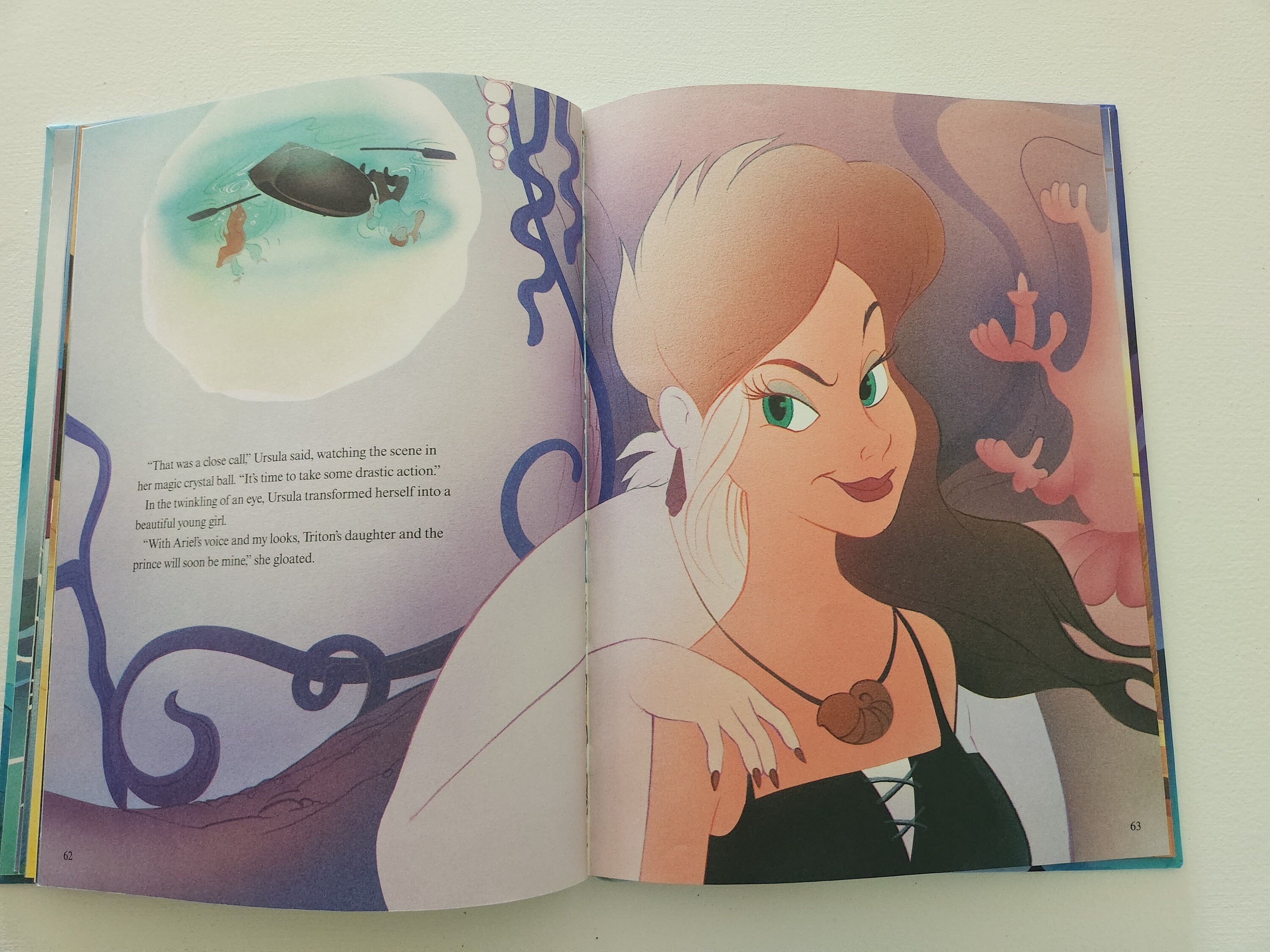 Walt Disney's the Little Mermaid --1994 Vintage Children's Walt Disney's the Little Mermaid --1994 Vintage Children's