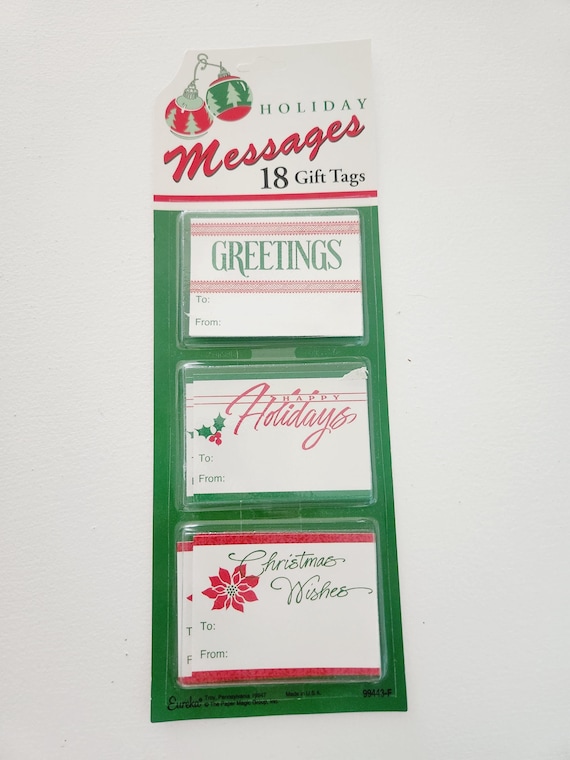 Sprig Green Gift Tags Sprig Green Gift Tags