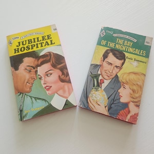 Vintage Harlequin Romance Novels Pair Of Vintage Romance Smut Paperback Books -- Love Stories --Retro Paperback Collection - Timeless Reads