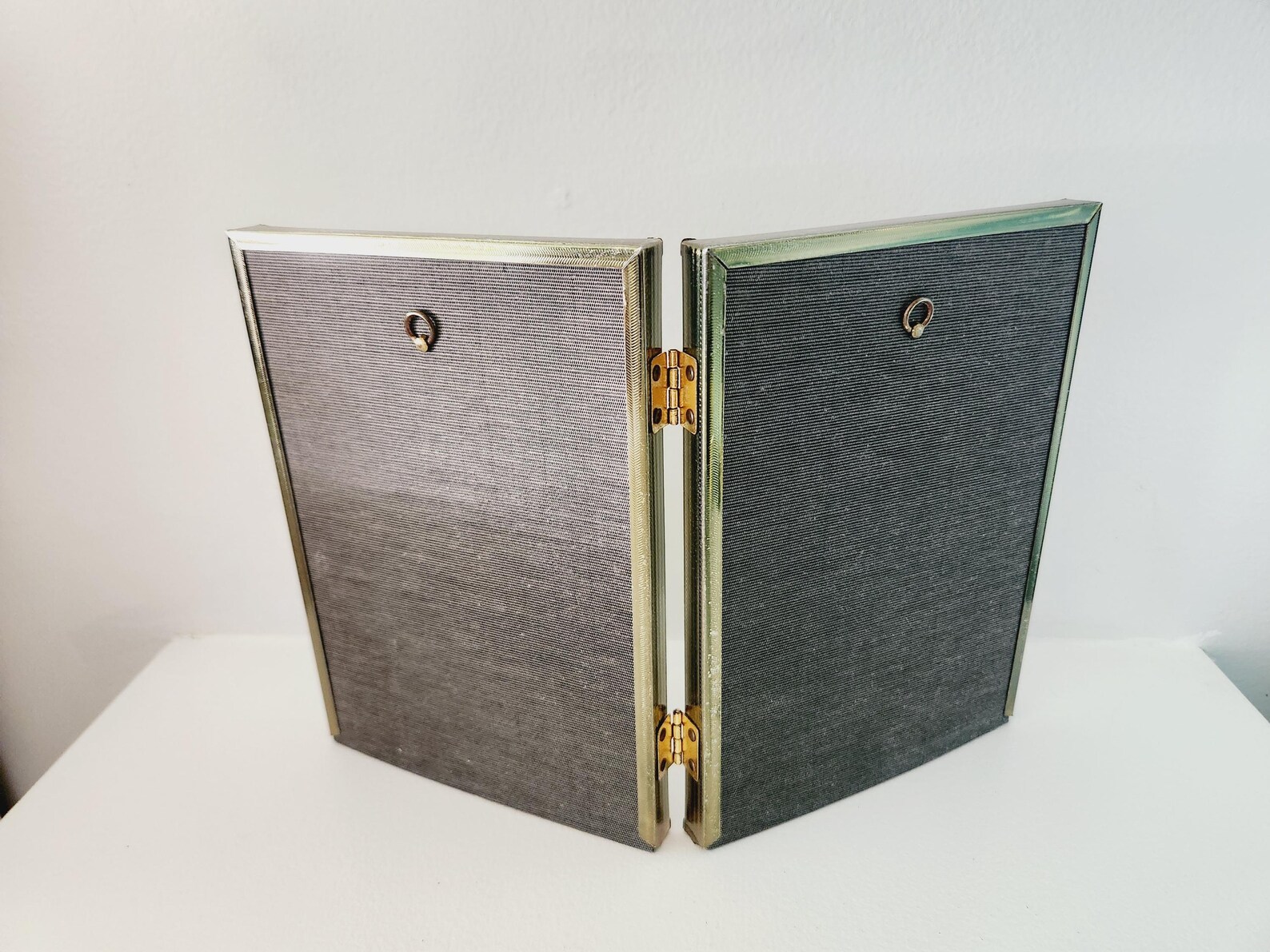 Vintage Carr Bi-fold Picture Frame - Gold Tone Metal, 5x7 - Etsy