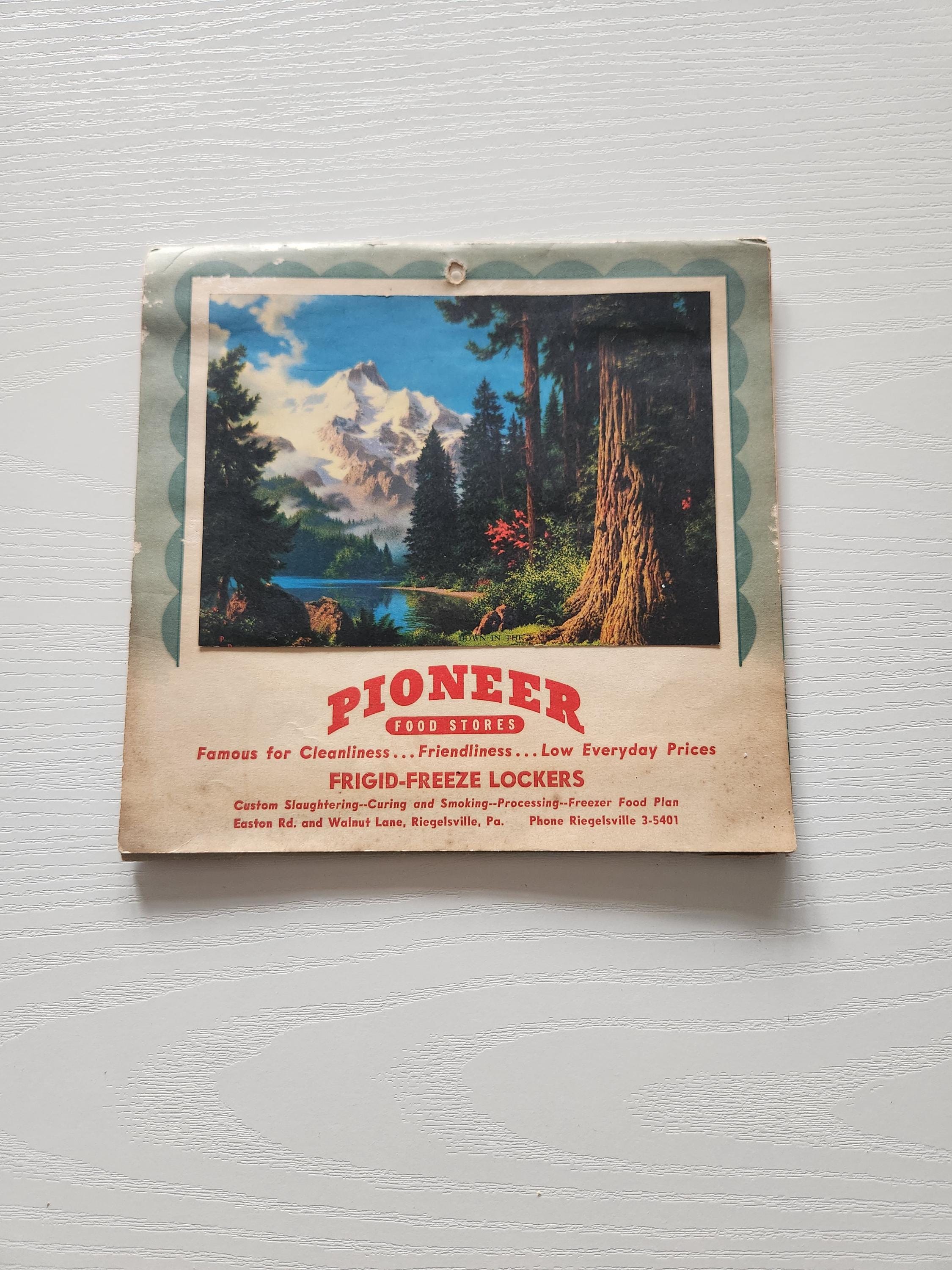 ヴィンテージ カレンダー 3点セット 1949年 1954年 1956年 1956 Vintage Calendars - Etsy