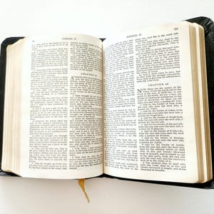 Vintage Holy Bible Old & New Testaments Produced For Sears Roebuck And Company -- 1958 Vintage Bible -- Religious Books -- Old Bibles