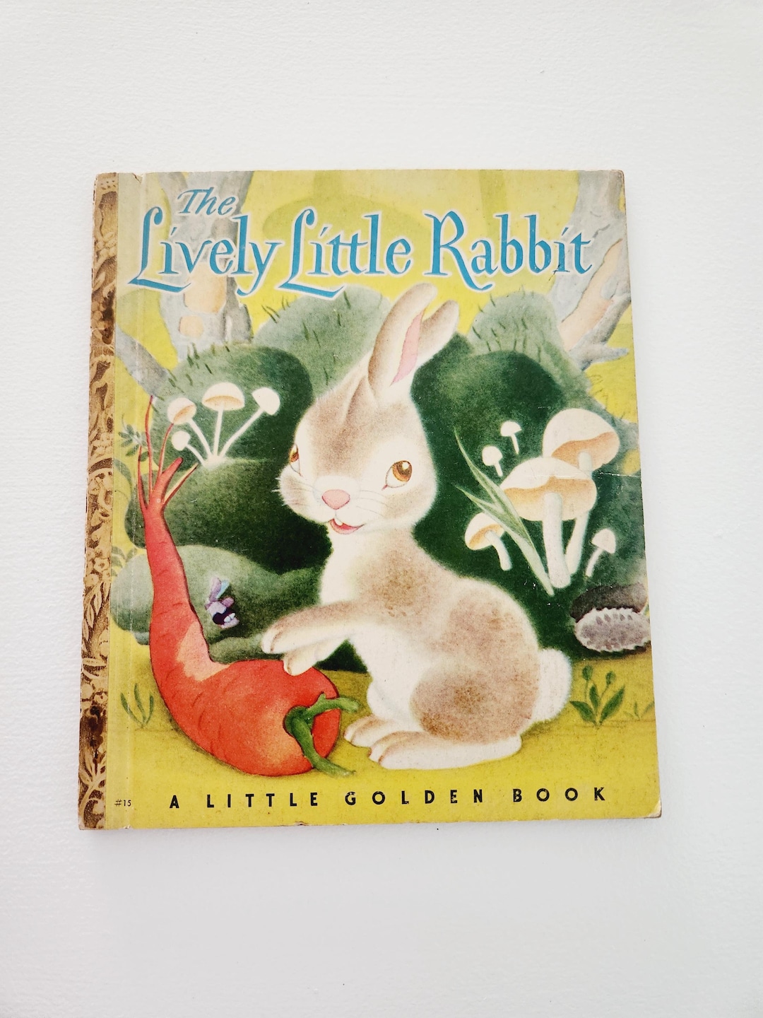 Rabbit Lively The Lively Little Rabbit by Ariane { 1943 } Vintage Little Golden ...