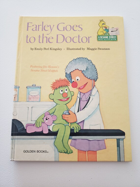 Sesame Street-farley Goes to the Doctor by Emily Perl - Etsy