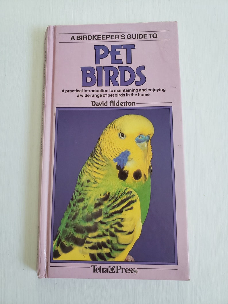 Vintage A Birdkeeper's Guide to Pet Birds by David Etsy