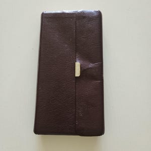 The Holy Bible Old & New Testament { KJV } Compact Snap Case Bible -- Vintage Bible -- Religious Stories -- Travel Bible