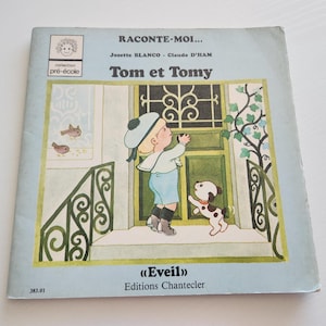Tom & Tomy by Josette Blanco -- 1978 Vintage Children&#39;s Book -- Picture Book -- A Book Without Words -- Pre-School Books