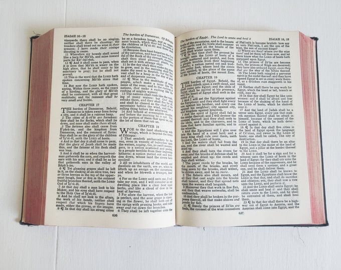 Vintage Holy Bible. Old & New Testament King James Version, Religious