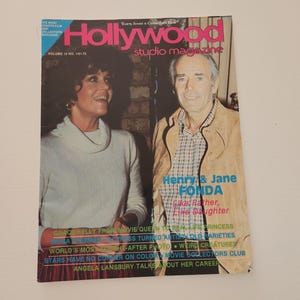 Vintage Hollywood Studio September 1981 Magazine Subscription -- Movie Magazine -- Vintage Advertising Pictorials -- American Film Industry
