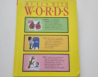 My Fun With Words Dictionary 2 Vol 1974 HC Book Set by James Ertel