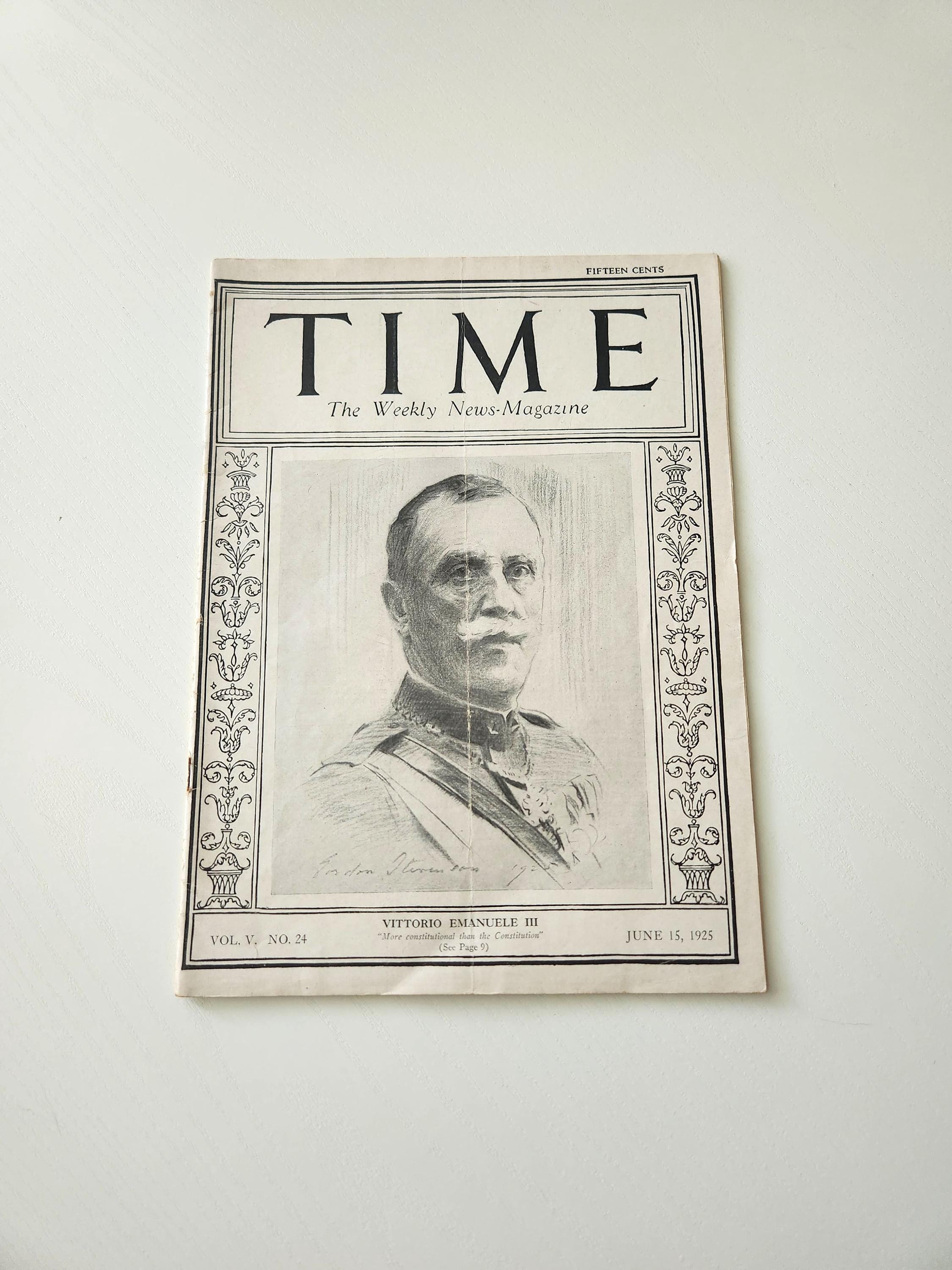 Vintage Time Magazines - Etsy