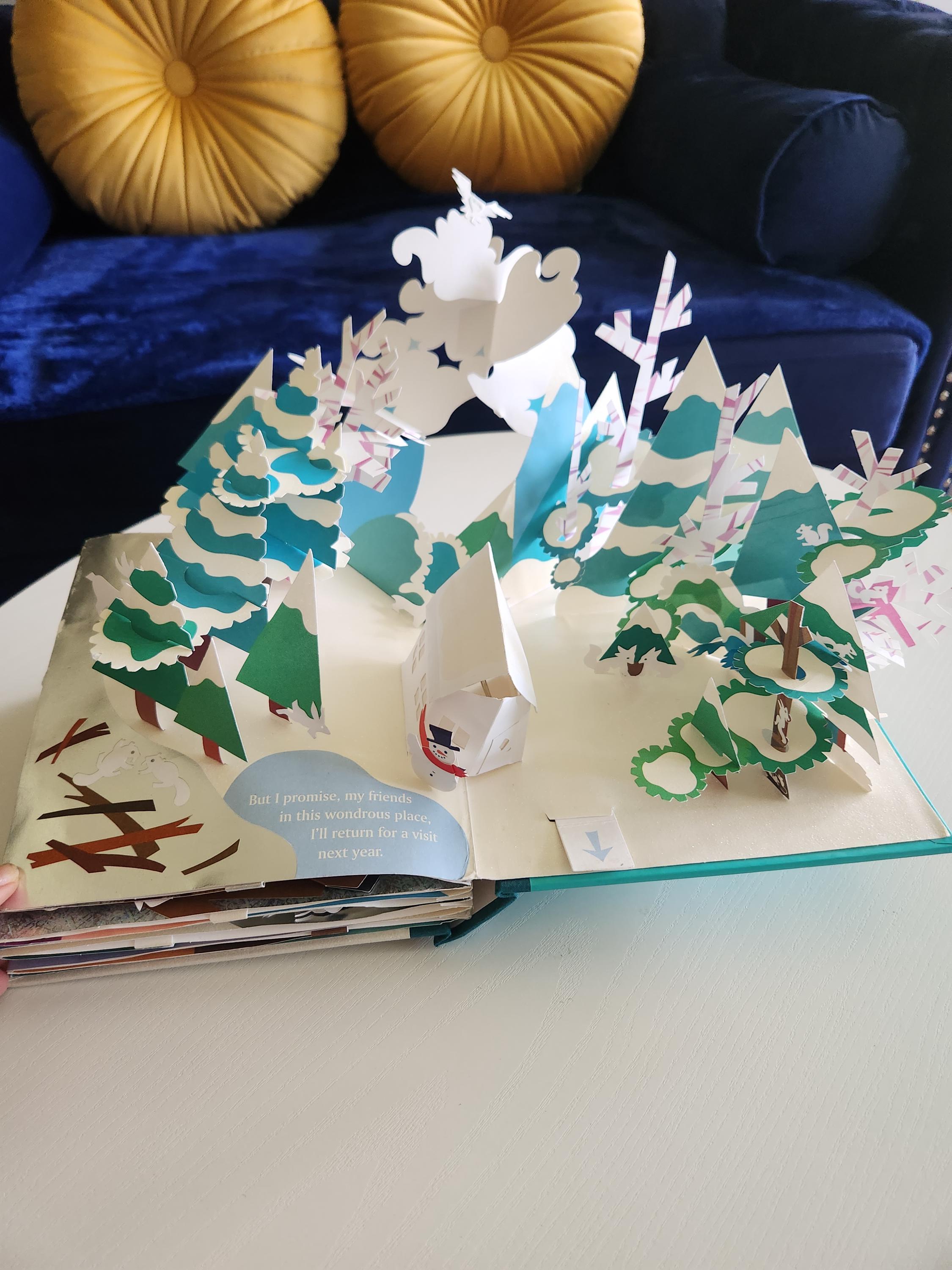 Robert Sabuda Winter's Tale Pop-up Book – Collectible Christmas 3