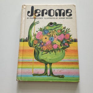 Jerome by Philip Ressner { 1967 } Vintage Children&#39;s Hardcover Book -- Elementary Age Books -- Vintage Storybook -- Friendship Stories