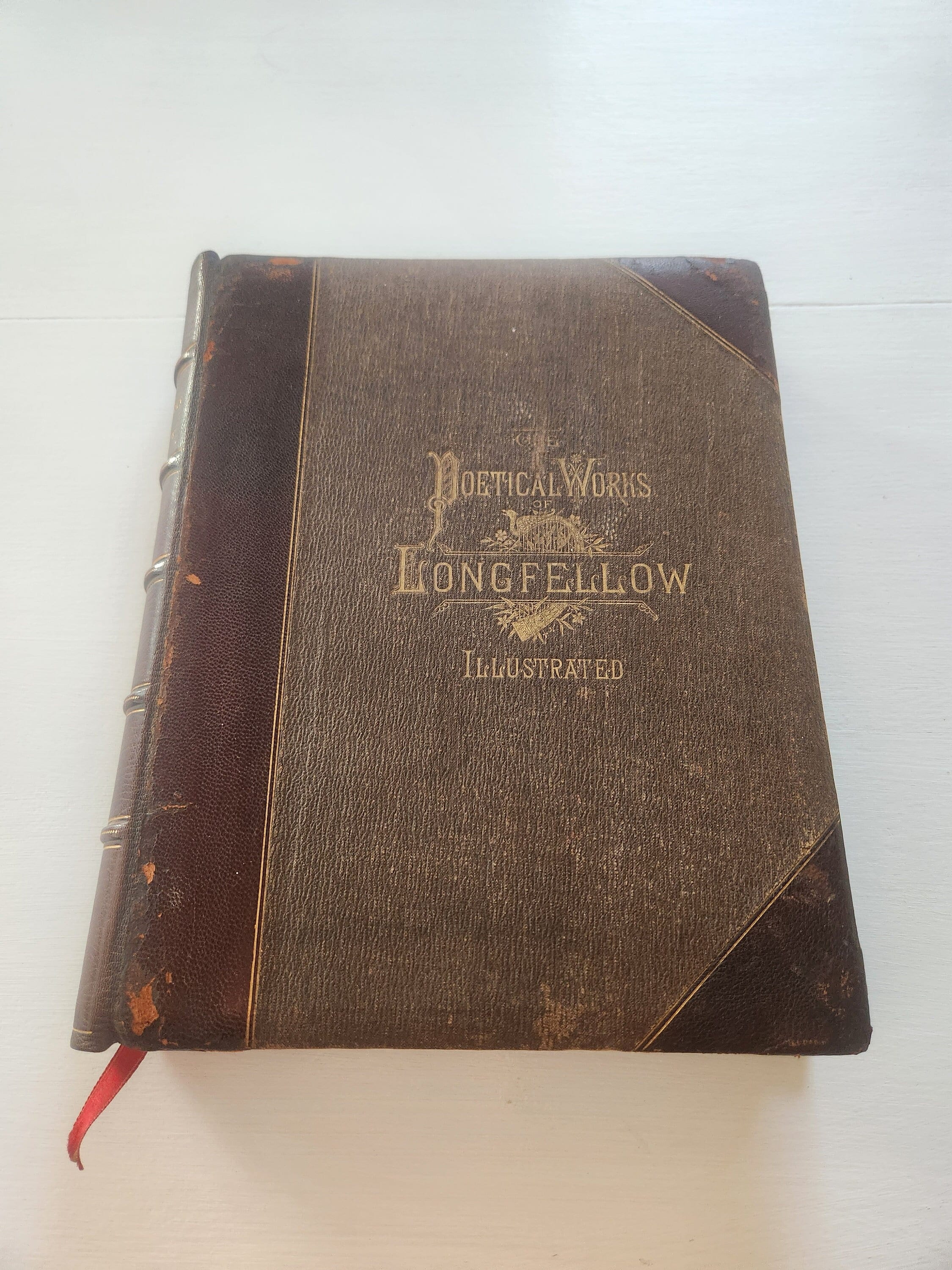 その他 LongFellows Poetical Works Vintage 1888 The Poetical Works Of Henry Wadsworth
