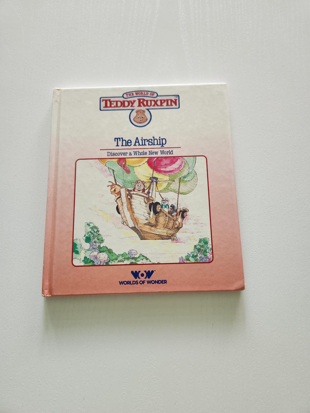 Vintage Teddy Ruxpin Hardcover Book – the Airship, 1985 - Etsy