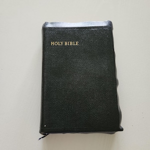 Vintage Holy Bible Methodist Book Room -- Old & New Testament King James Version -- Christian Bible -- Antique Religious Book