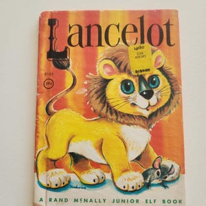 Lancelot by Marjorie Barrows -- 1963 Vintage Children&#39;s Book -- Picture Book -- Animal Stories -- Baby Shower Books --  Bedtime Stories