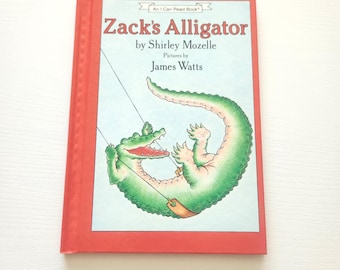 Vintage Zack's Alligator Book – 1989 I Can Read Book