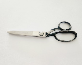 Vintage Wiss CB9 All Metal Steel Pinking Shears Tailor Fabric Sewing  Scissors 9