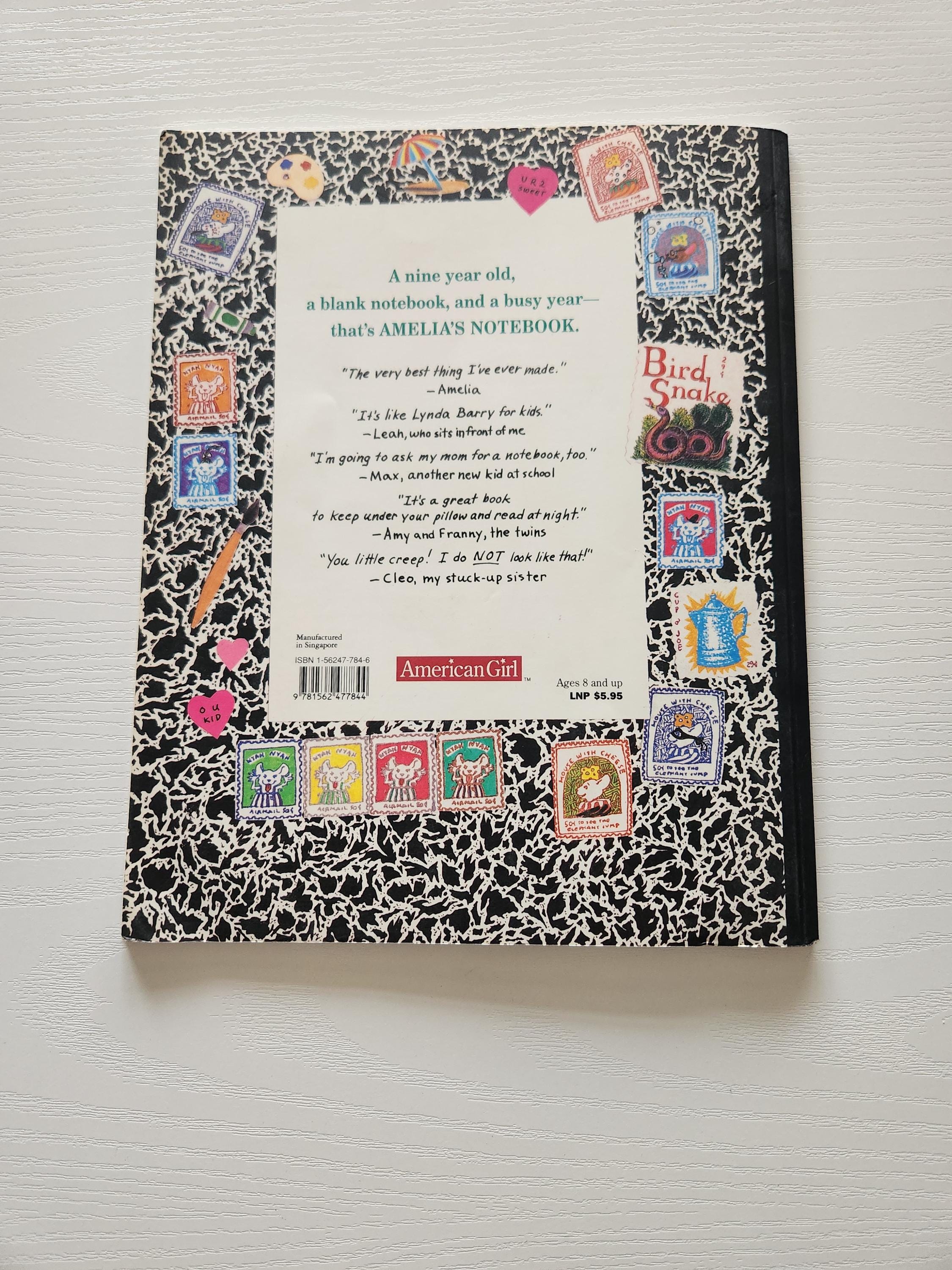 Amelia's Notebook by Marissa Moss { 1999 } Vintage Children's
