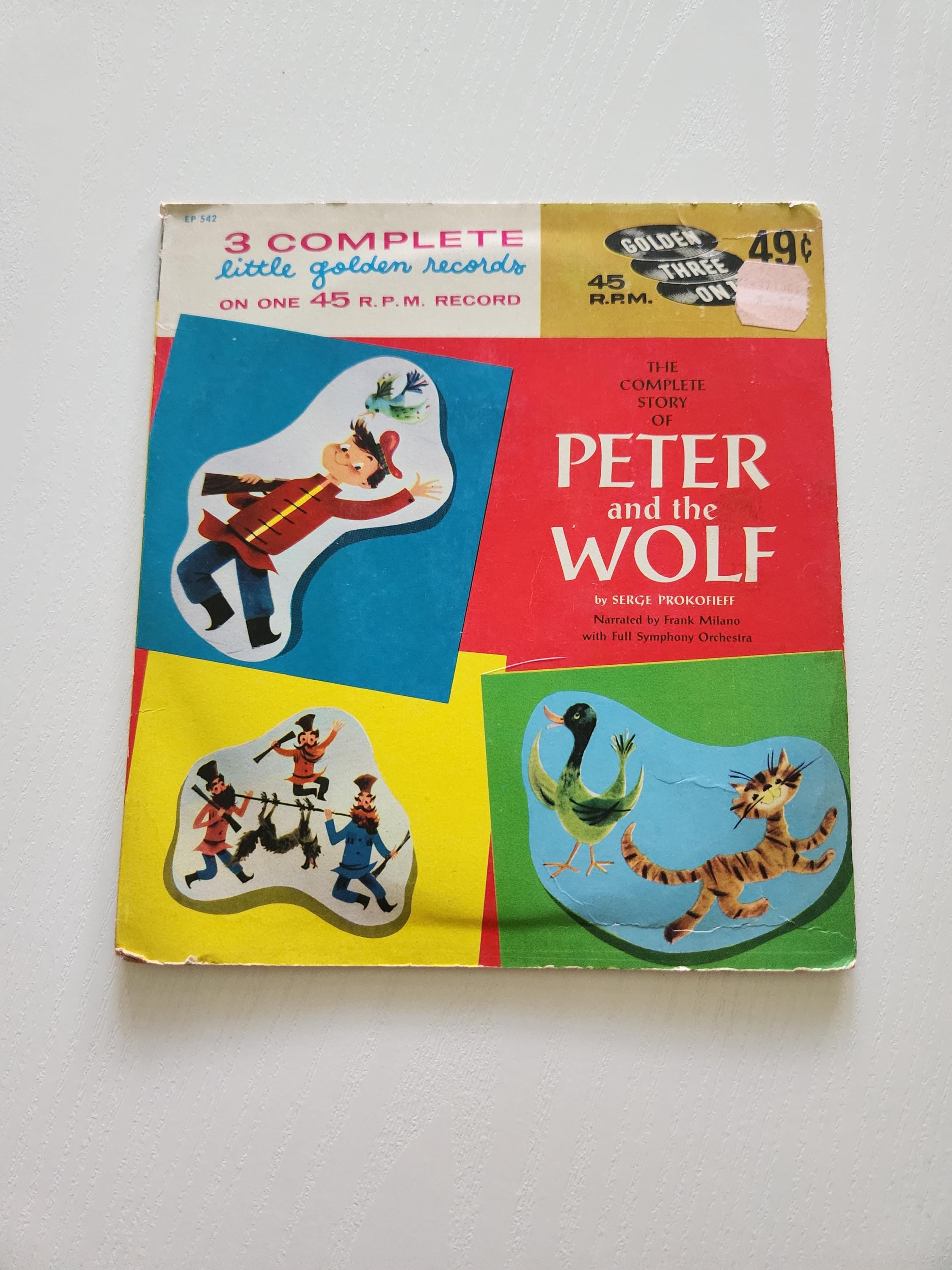 Peter and the Wolf Record - Etsy