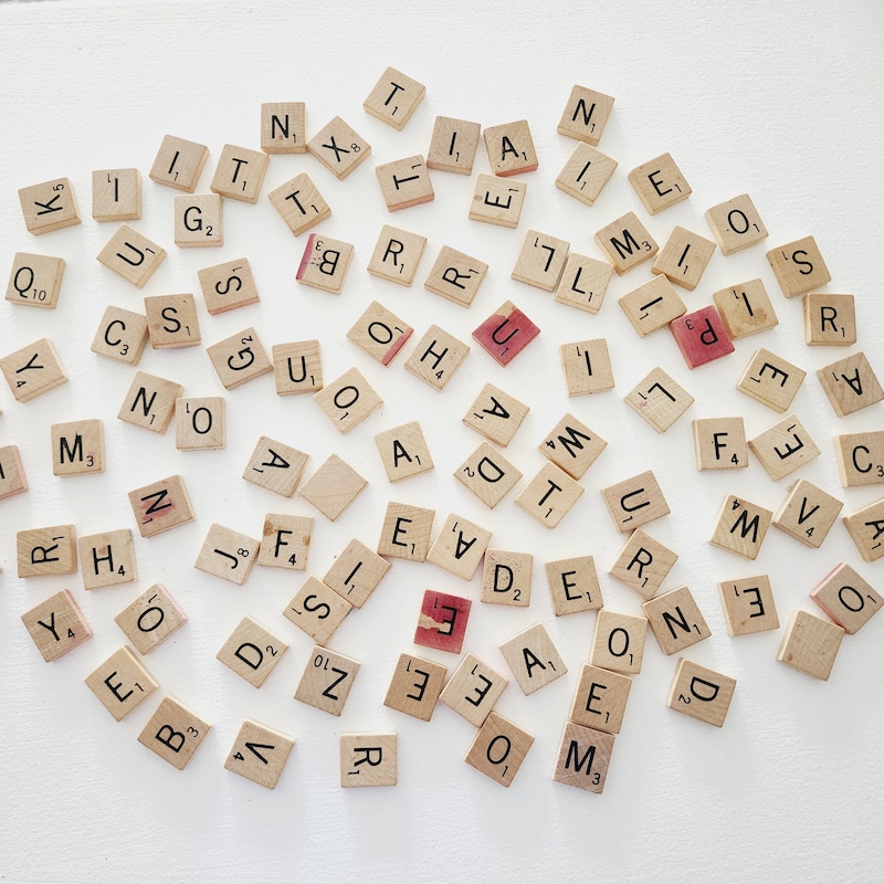 Scrabble Table - Etsy