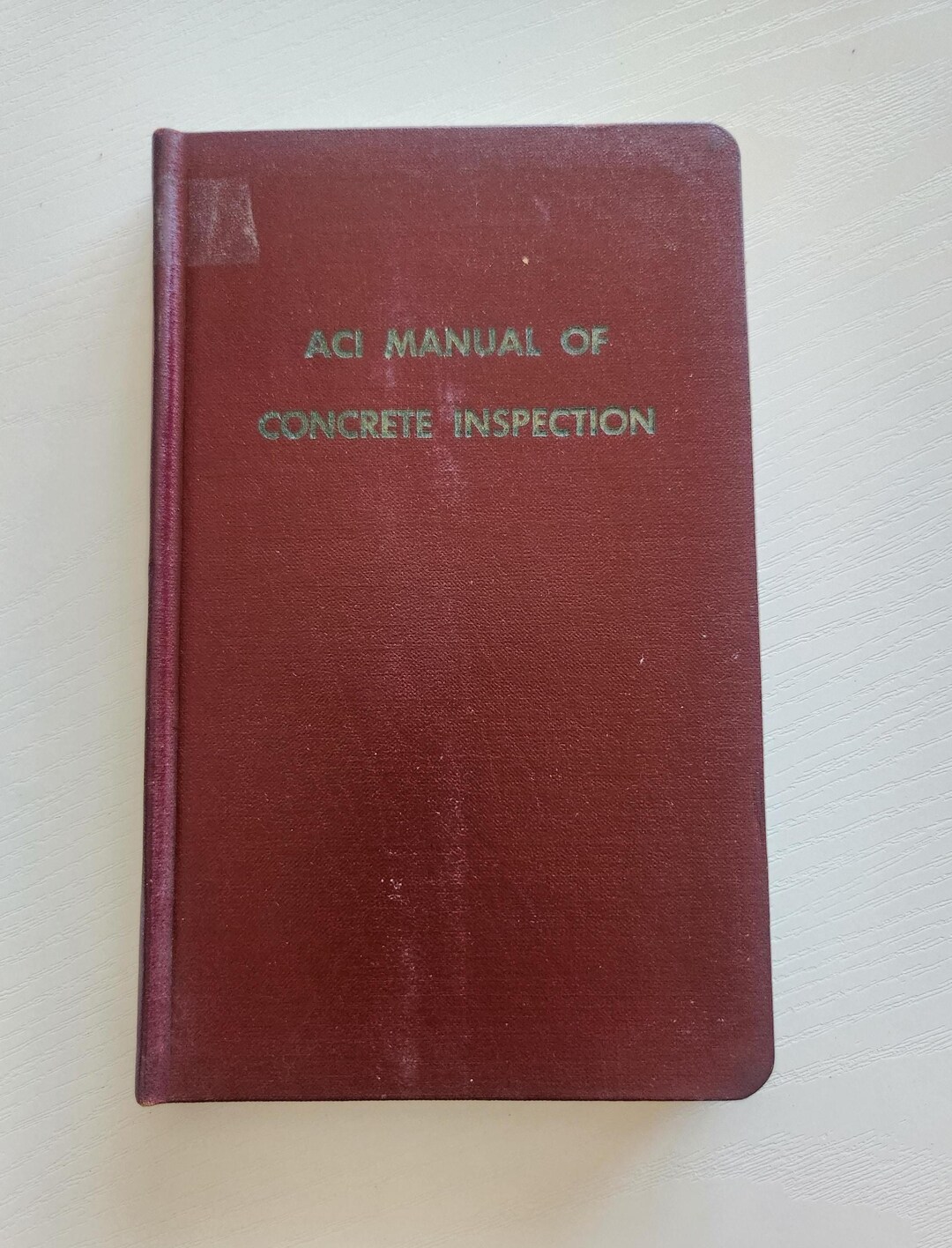 Vintage ACI Concrete Inspection Manual – 1955 Construction Guide - Etsy