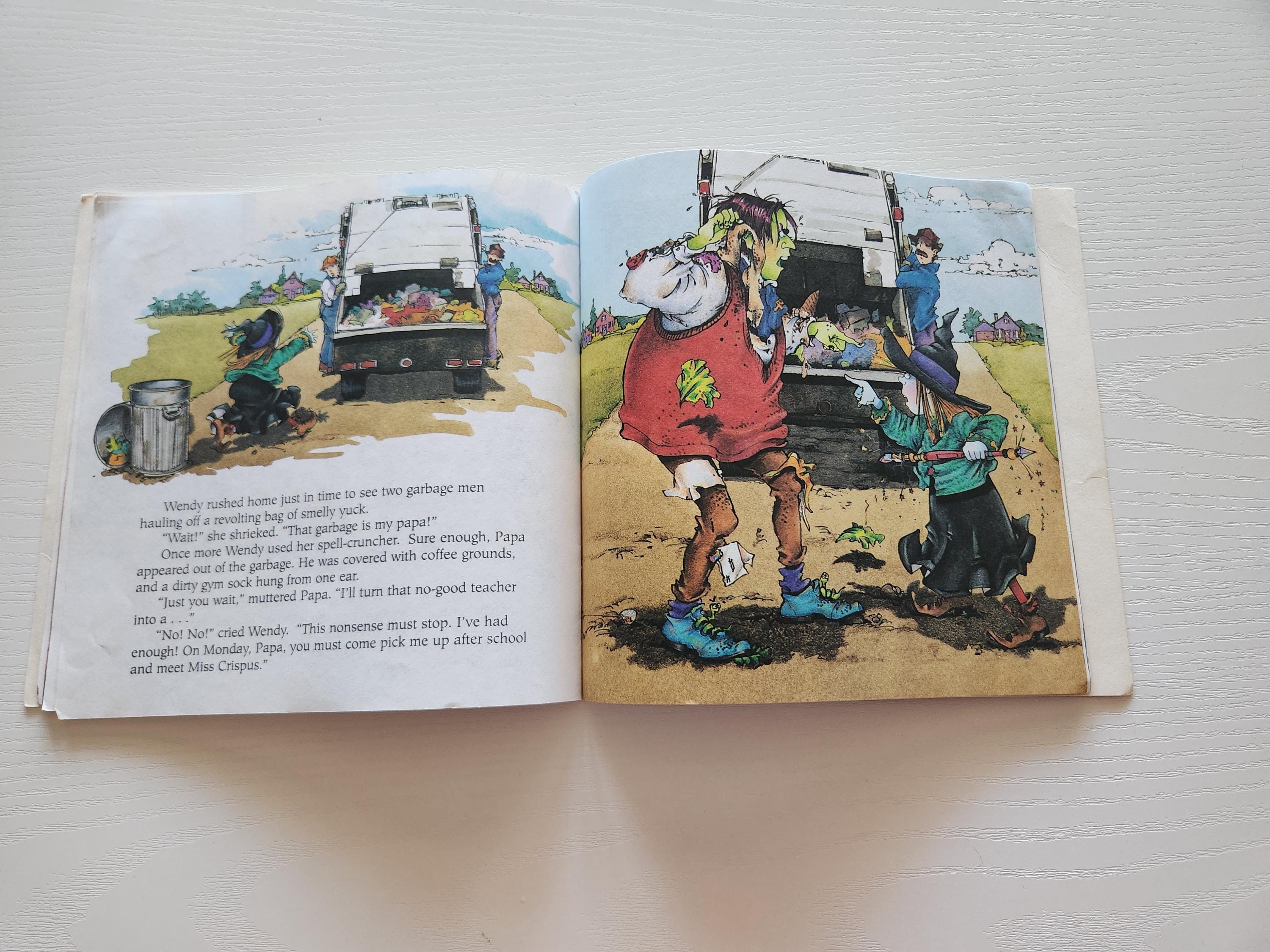 The Wacky Witch War – Vintage Children's Picture Book, 1996 - Etsy