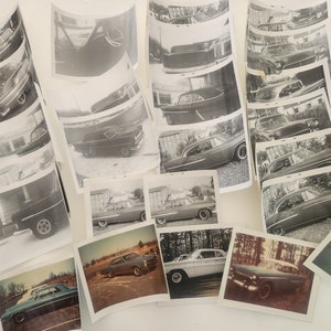 Vintage Classic Car Photos -- Lot Of 29 Pictures Hot Rod Photos -- 1960s Classic Car Photographs -- Instant Collection -- Man Cave Decor