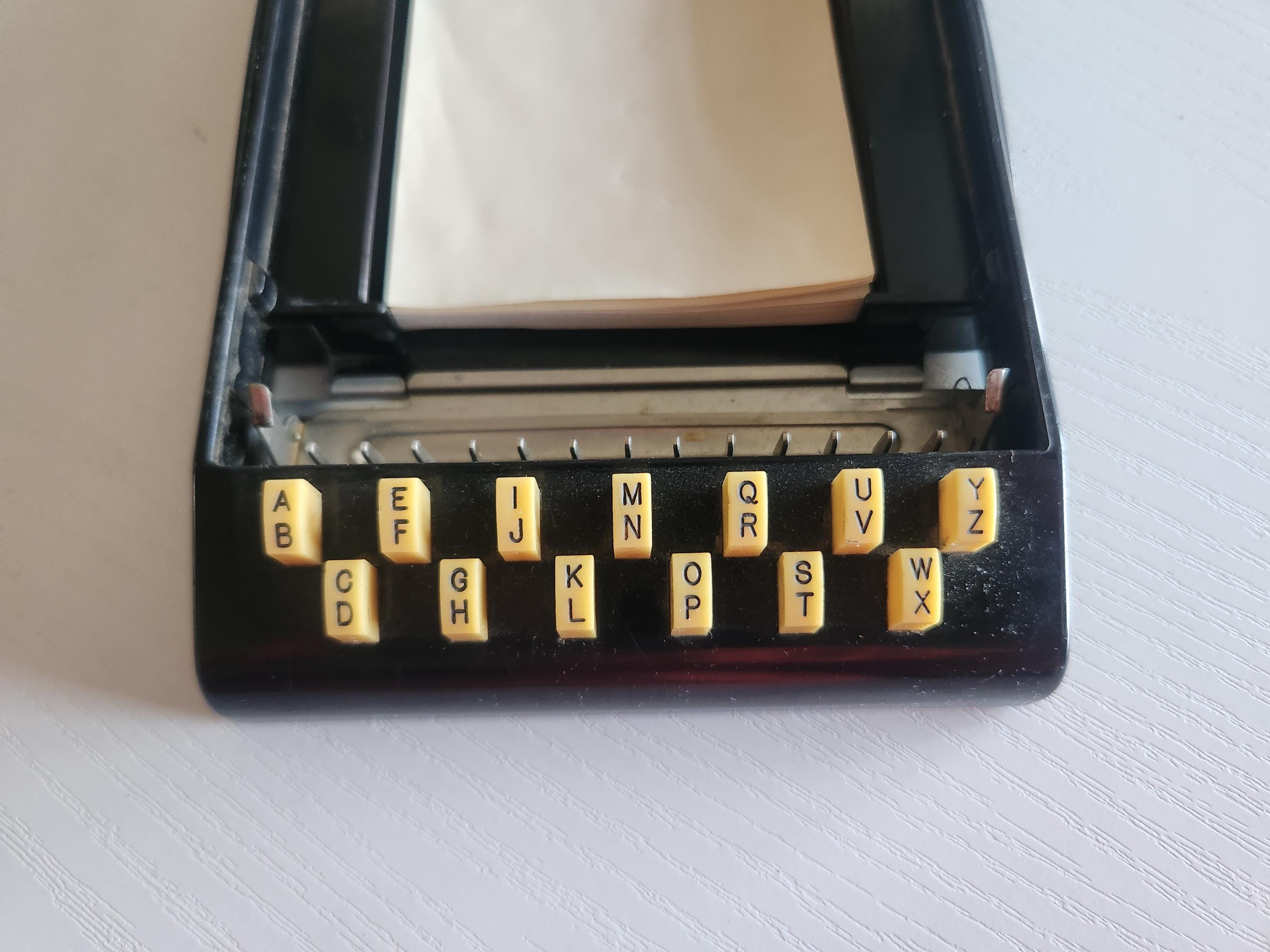 Vintage Auto Point Index Push Button Address Telephone List Finder ...