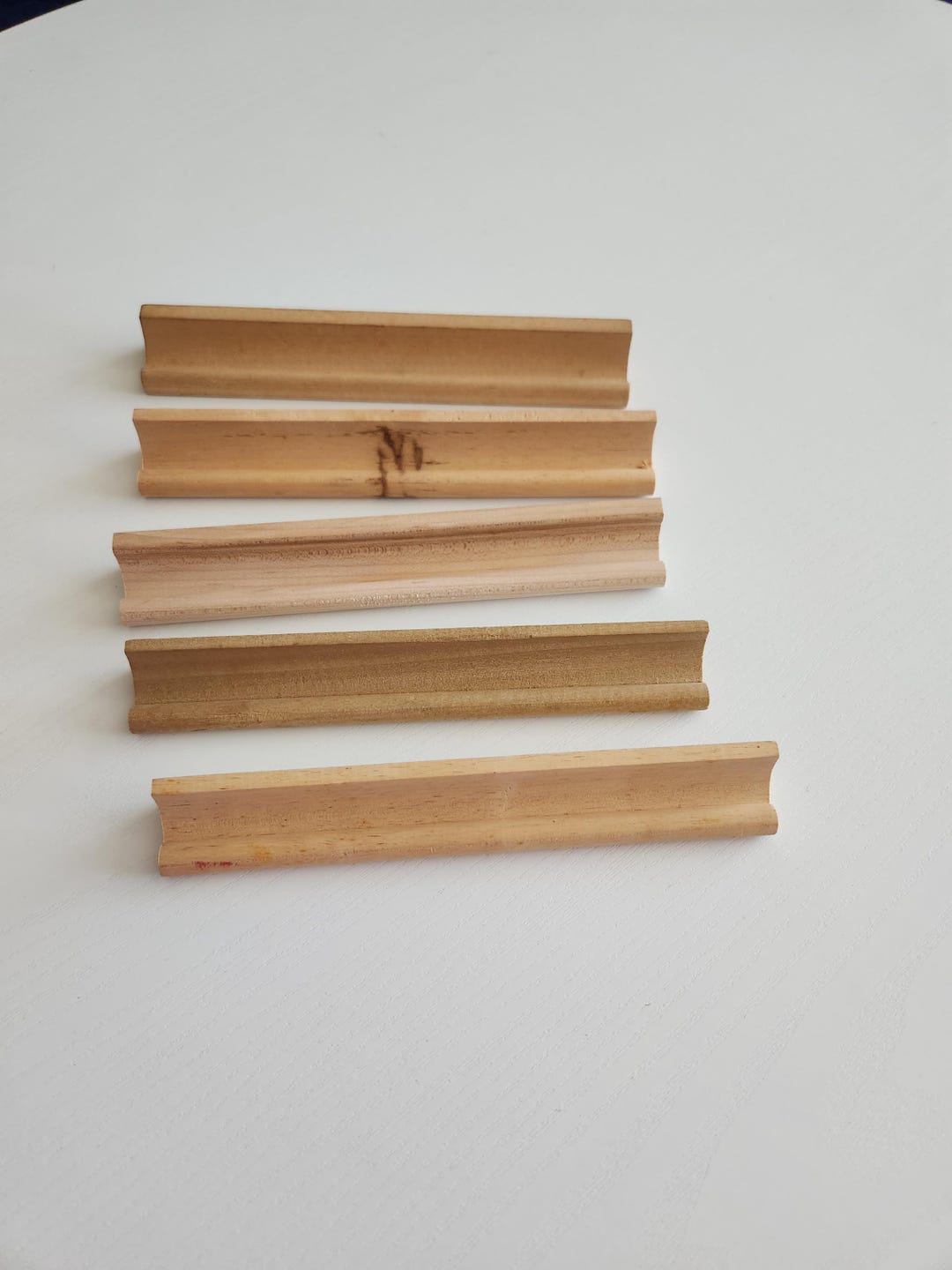 Wooden Scrabble Letter Tile Racks -- Set of 5 Vintage Scrabble Racks ...