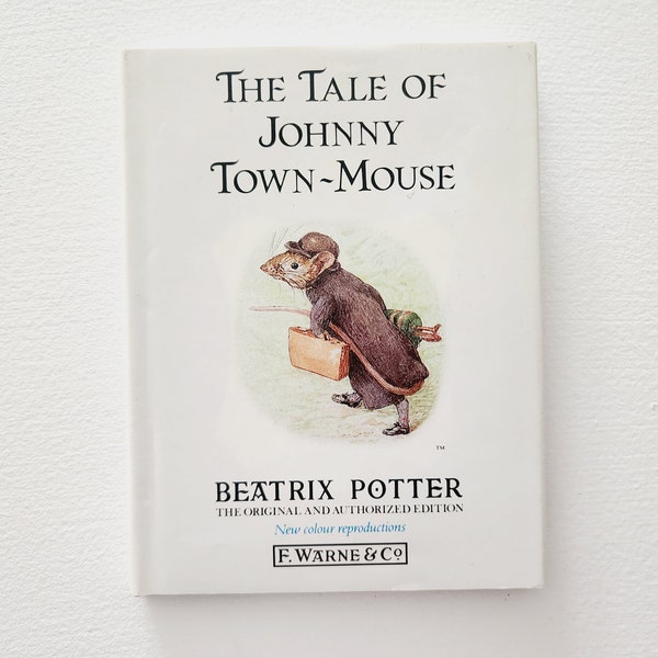 The Tale Of Johnny Town Mouse by Beatrix Potter -- Vintage Beatrix Potter Book -- Classic Children's Book -- Baby Shower Gift -- Baby Books