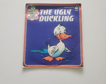 Vintage The Ugly Duckling Vinyl Record - Peter Pan Records 45 RPM