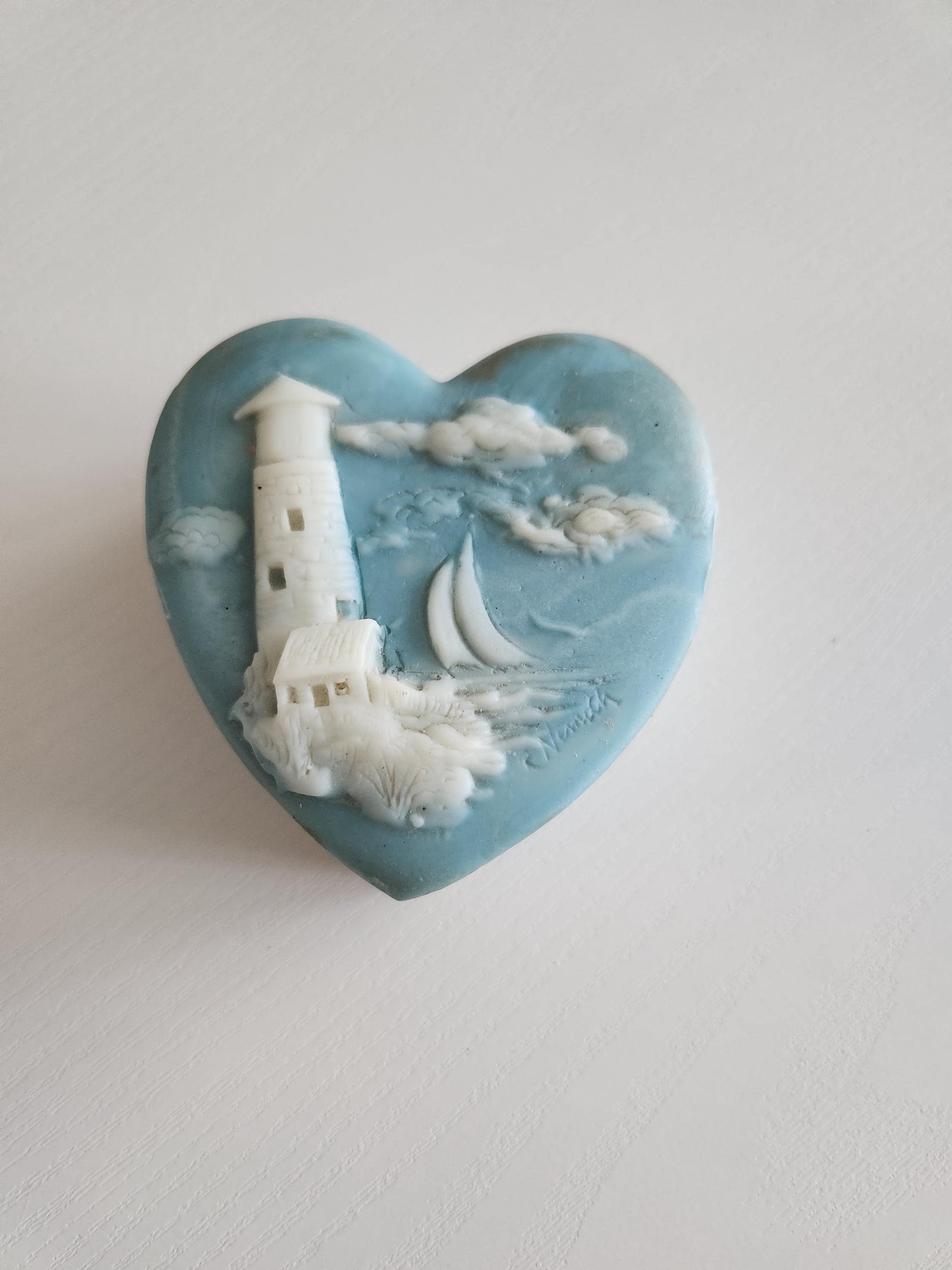 Blue Incolay Stone Box - Etsy